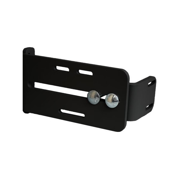 Edge Adjustable Strike Bracket For Panic Bars Black